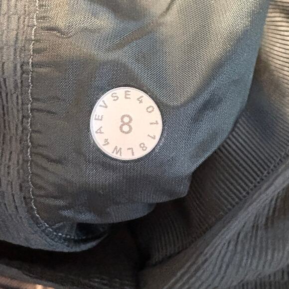 Lululemon Athletica Reversible Non-Stop Bomber Jacket Blue/Green Size 8 - Picture 6 of 6